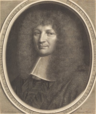 Cardinale di Furstenberg da Robert Nanteuil