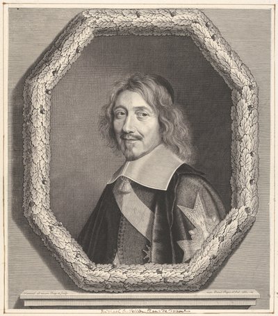 Cancelliere Michel IV Le Tellier, 1661 da Robert Nanteuil