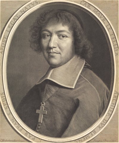 Charles-Maurice Le Tellier da Robert Nanteuil