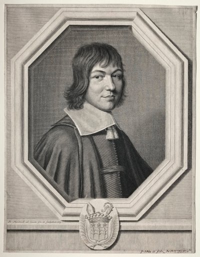 Charles Maurice le Tellier, 1663 da Robert Nanteuil