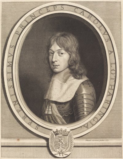 Carlo V, duca di Lorena da Robert Nanteuil