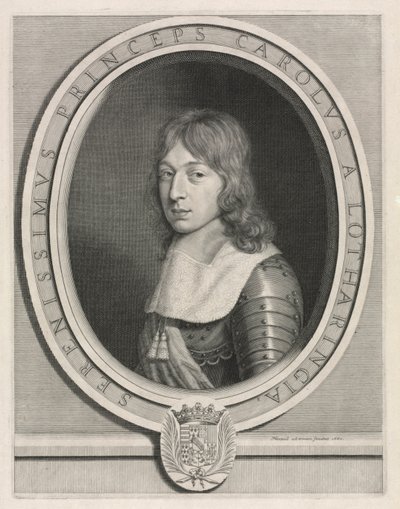 Carlo V, duca di Lorena da Robert Nanteuil