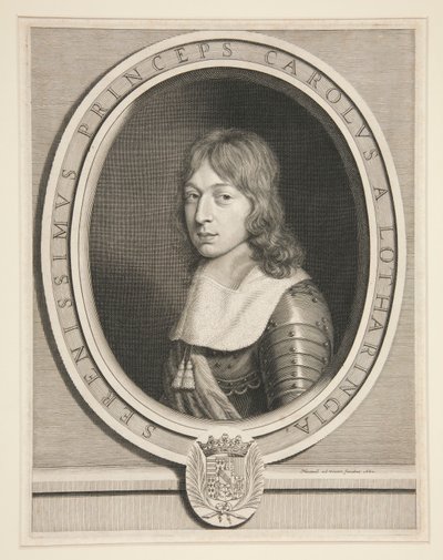 Carlo V di Lorena da Robert Nanteuil