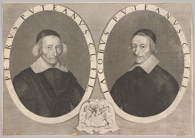 Doppio ritratto di Pierre e Jacques Dupuy da Robert Nanteuil