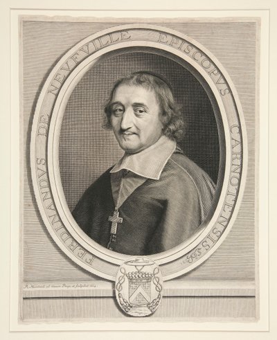 Ferdinand de Neufville, Vescovo di Chartres (1608-1678) da Robert Nanteuil