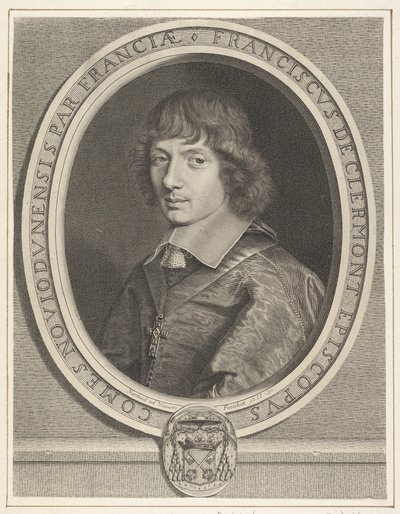 François de Clermont-Tonnerre, ca. 1655 da Robert Nanteuil