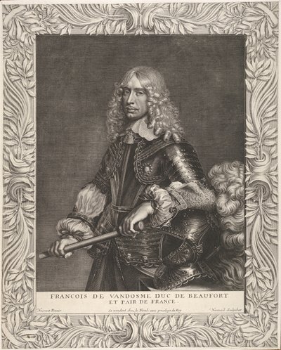 François de Vendôme, duca di Beaufort, ca. 1649 da Robert Nanteuil