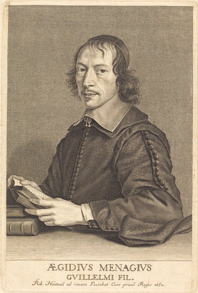 Gilles Ménage da Robert Nanteuil