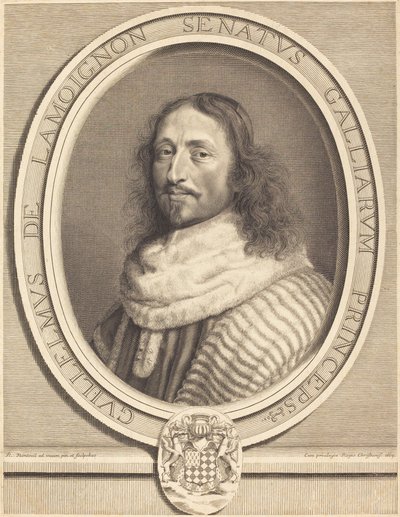 Guillaume de Lamoignon da Robert Nanteuil