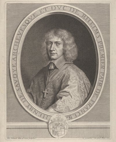 Enrico II di Savoia, ca. 1651 da Robert Nanteuil