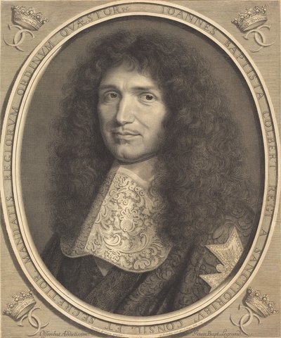 Jean-Baptiste Colbert da Robert Nanteuil