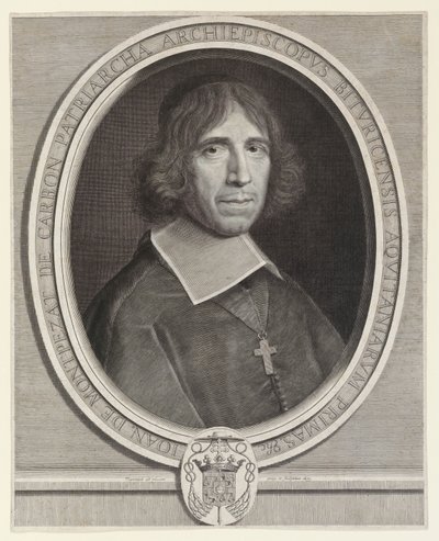 Jean de Montpezat de Carbon, Arcivescovo di Bourges, poi di Sens da Robert Nanteuil