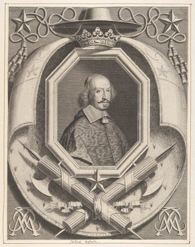 Il cardinale Jules Mazarin, 1659 da Robert Nanteuil