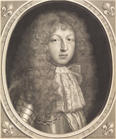 Luigi, Delfino di Francia da Robert Nanteuil