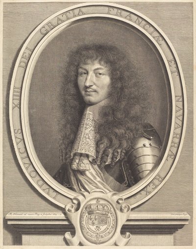 Luigi XIV da Robert Nanteuil