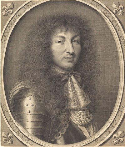 Luigi XIV da Robert Nanteuil