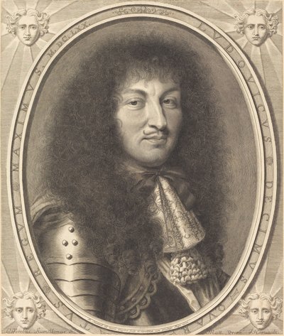 Luigi XIV da Robert Nanteuil