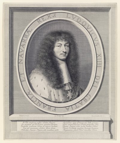 Luigi XIV da Robert Nanteuil