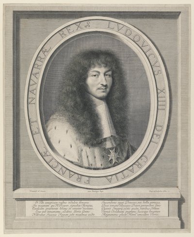 Luigi XIV da Robert Nanteuil