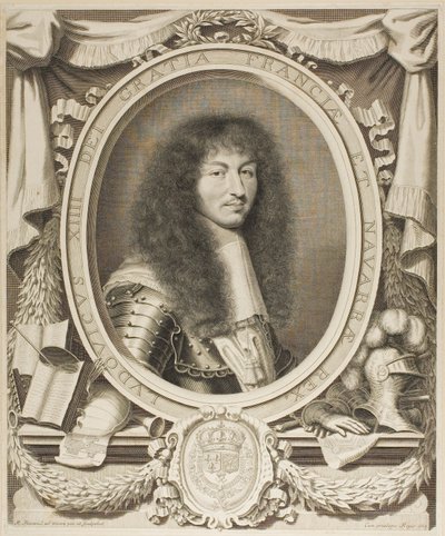 Luigi XIV da Robert Nanteuil
