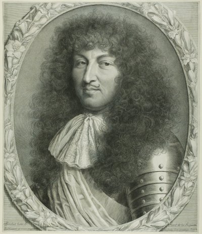 Luigi XIV da Robert Nanteuil