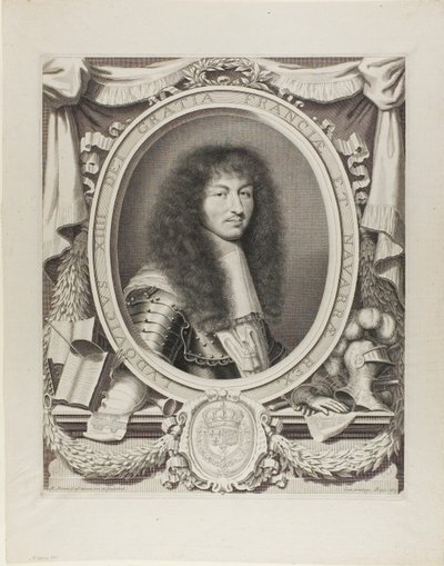 Luigi XIV da Robert Nanteuil