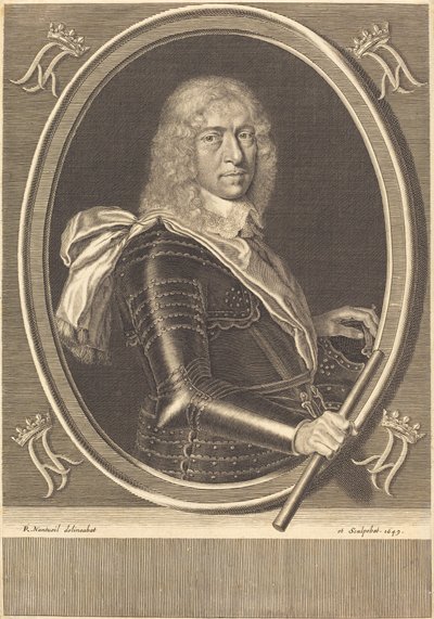 Louis de Bourbon-Vendome, Duca di Mercoeur da Robert Nanteuil