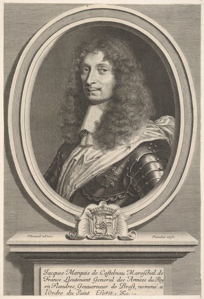 Maresciallo di Castelnau, ca. 1658 da Robert Nanteuil