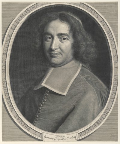 Pierre de Bonzi, Cardinale, Arcivescovo di Narbonne da Robert Nanteuil