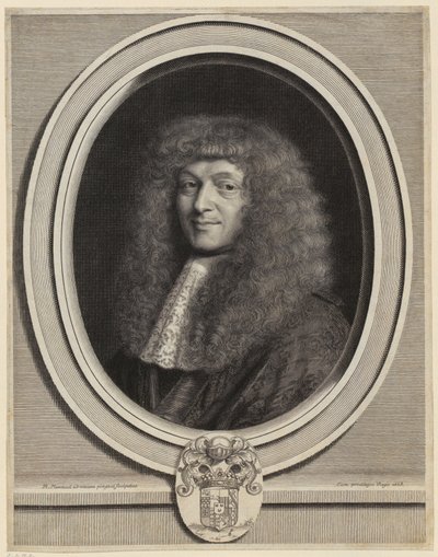 Ritratto di Honoré Courtin da Robert Nanteuil