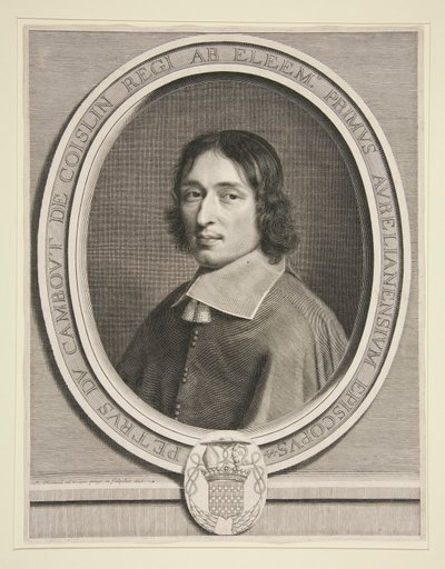 Ritratto del Cardinale de Coislin da Robert Nanteuil