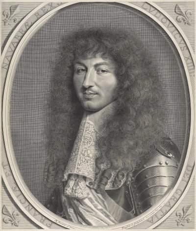 Ritratto di Luigi XIV da Robert Nanteuil