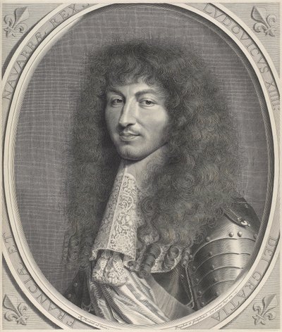 Ritratto di Luigi XIV da Robert Nanteuil