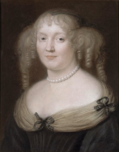 Ritratto di Marie de Rabutin-Chantal, Marchesa di Sévigné 1626-1696, ca. 1665 da Robert Nanteuil