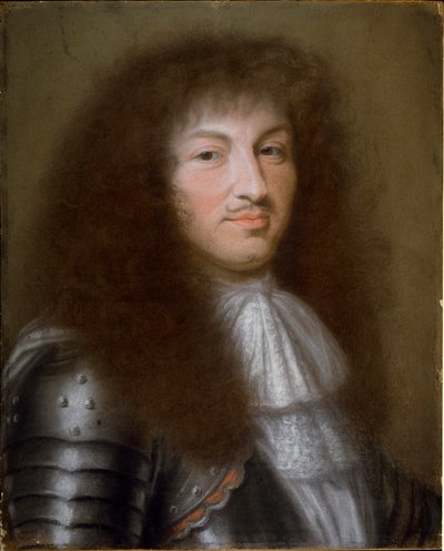 Ritratto del Re di Francia Luigi XIV da Robert Nanteuil