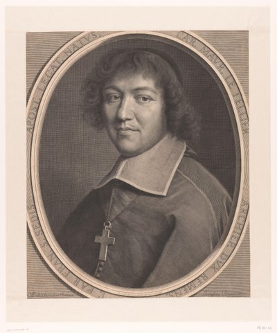 Ritratto di Charles-Maurice Le Tellier da Robert Nanteuil