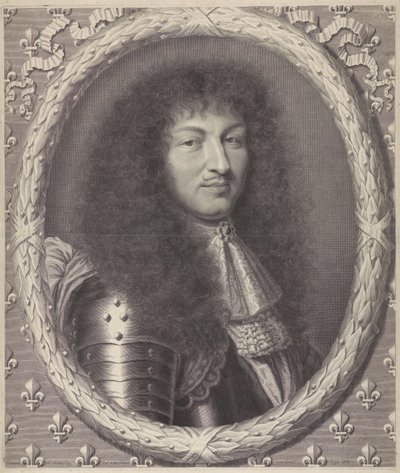 Ritratto di Luigi XIV, re di Francia da Robert Nanteuil