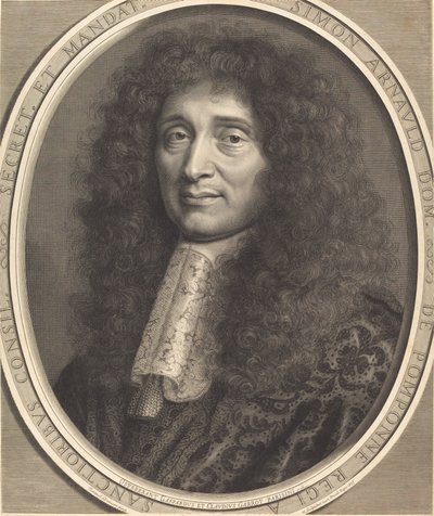 Simon Arnauld, Marchese di Pomponne da Robert Nanteuil