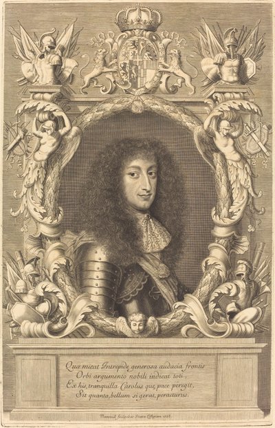 Carlo Emanuele, Duca di Savoia da Robert Nanteuil after Justus van Verus