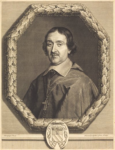 François Servien da Robert Nanteuil after Philippe de Champaigne