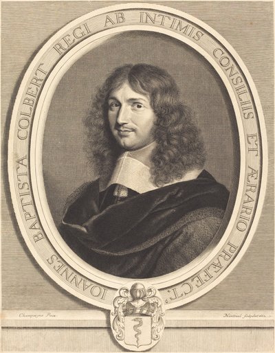 Jean-Baptiste Colbert da Robert Nanteuil after Philippe de Champaigne