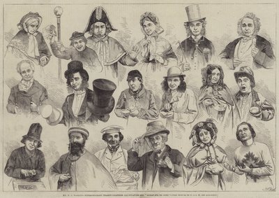 Le straordinarie trasformazioni del signor W S Woodin che illustrano la sua grande canzone di primavera da Robert Neal Hind