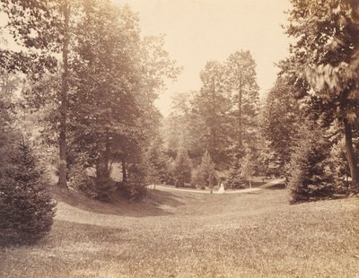 Tenuta Clarence Howard Clark, dal portfolio "Views at Chestnutwold" (Vedute a Chestnutwold) da Robert Newell