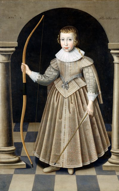 Un ragazzo della famiglia Howard, 1627 da Robert Peake