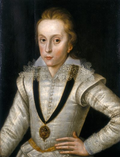 Ritratto di Henry Frederick, Principe di Galles da Robert Peake I
