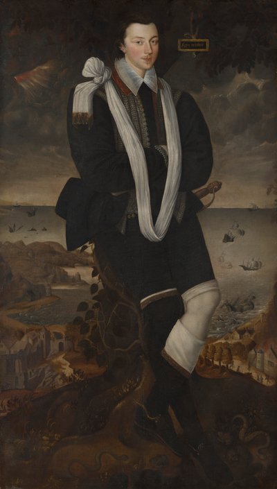 Ritratto di Anthony Maria Browne, 2° Visconte Montagu da Robert Peake the elder