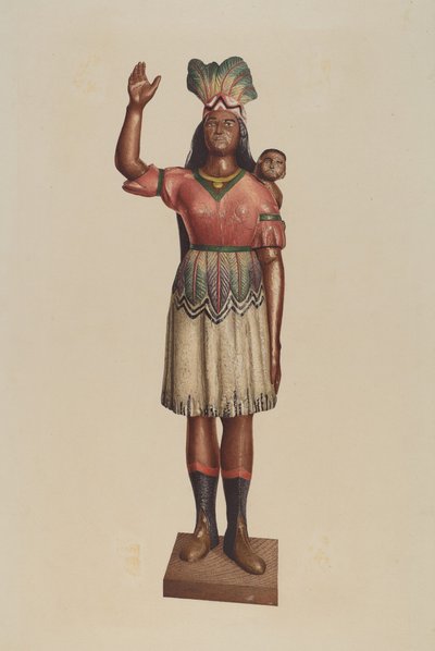 Indiano del negozio di sigari da Robert Pohle