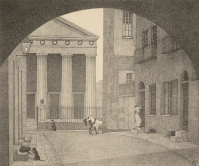 Una Chiesa di Londra da Robert Polhill Bevan