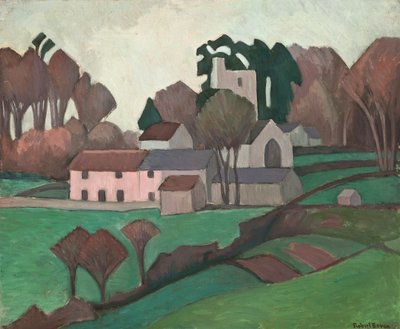 Chiesa di Clayhidon da Robert Polhill Bevan