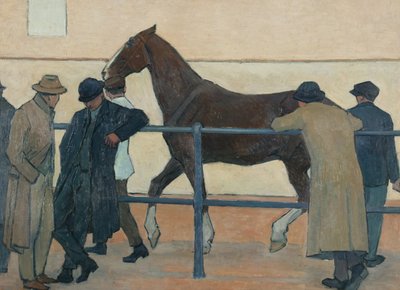 Commercianti di cavalli da Robert Polhill Bevan